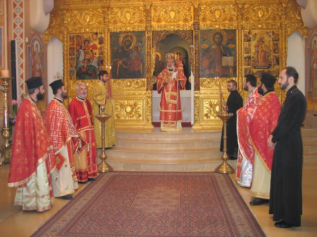 Divine Liturgy in St. George Cathedral in Beirut, Lebanon