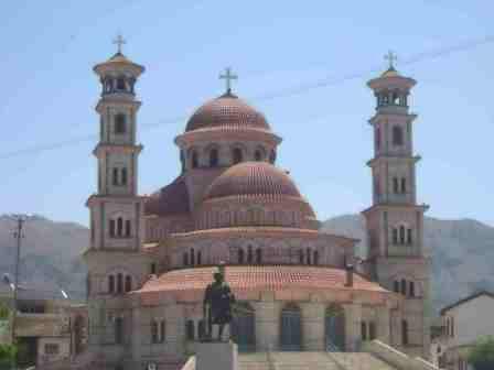 Resurrection of Christ Cathedral in Korce Albania