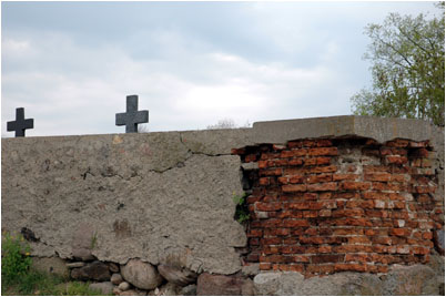Siemiatycze, mur cmentarza