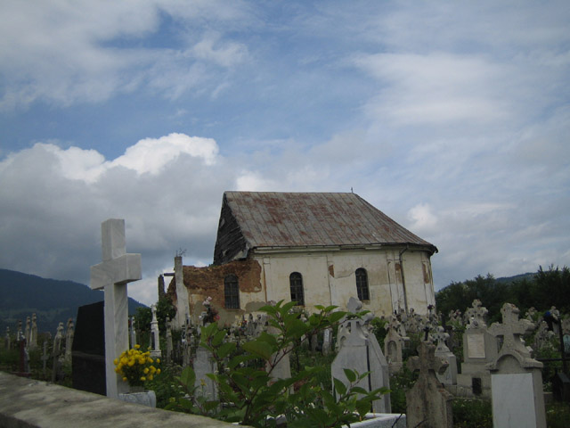 Vechea biserica din satul Pestera - jud.Brasov