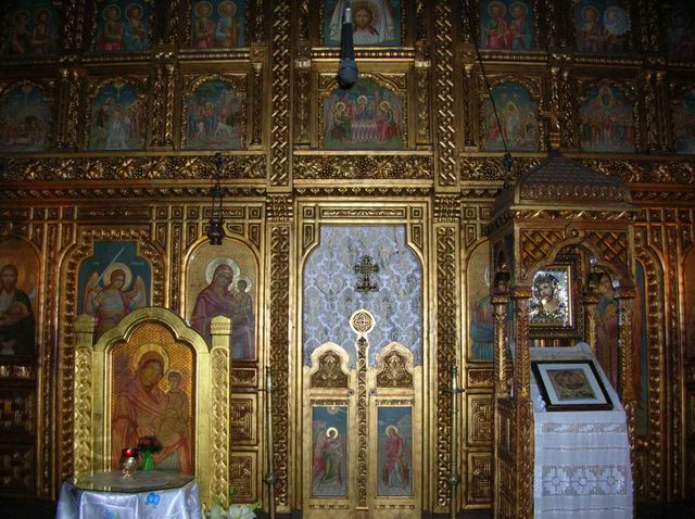 Interior, Biserica Sf. Nicolae Domnesc, ctitorie a domnitorului Stefan cel Mare si Sfant, Iasi