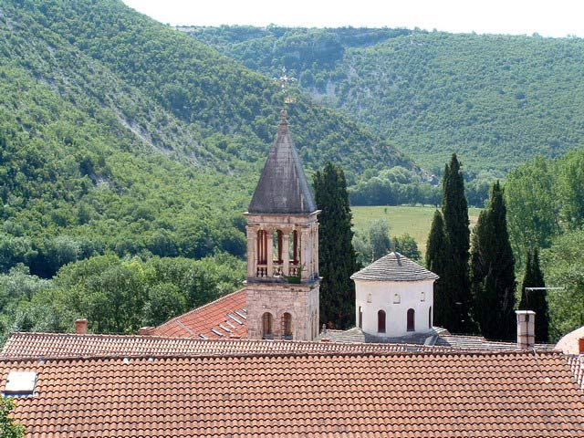 manastir Krka pogled
