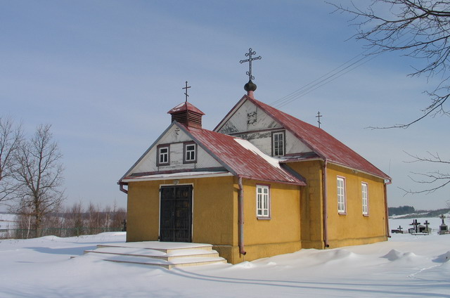 St George Orthodox church in Wierzchlesie, Poland