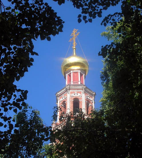 Колокольня Новодевичьего монастыря, Россия, Москва