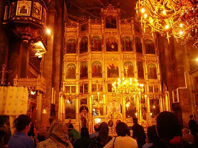 Iconostasis of Mitropolitan Cathedral in Iasi