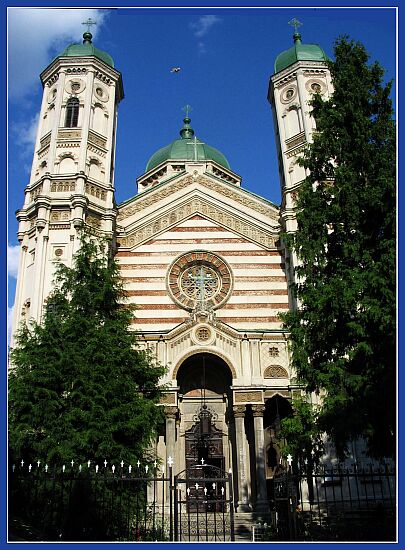 Biserica Sfantul Spiridon al Trimitundei Nou, vedere dinspre apus