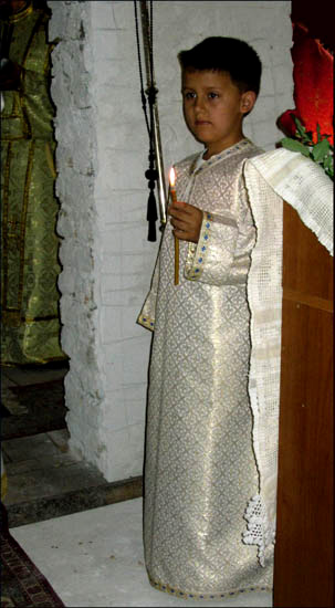 ... before Holy Communion ..