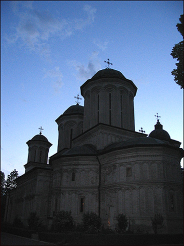 Silence after evening service