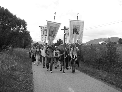 Pilgrims to the Holy Mount of Jawor