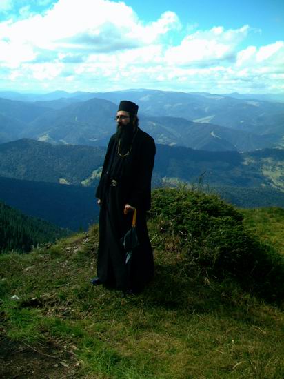 On the mountain