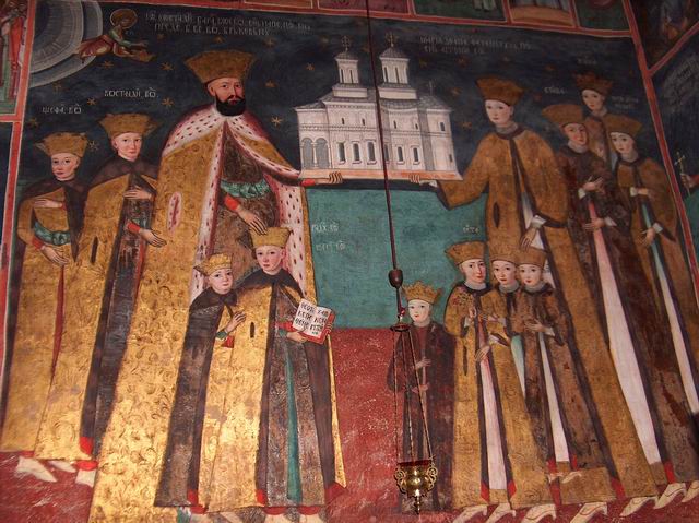 Hurez Convent - Family of Saint Martyr Waivode Constantin Brancoveanu