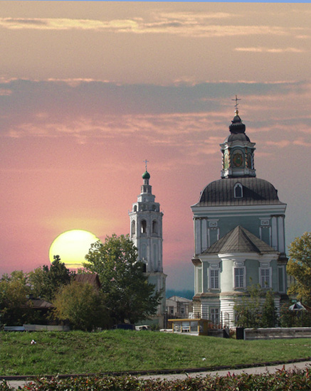Утро старого храма