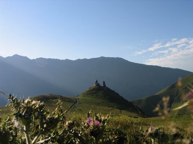 Orthodox church at Kazbek