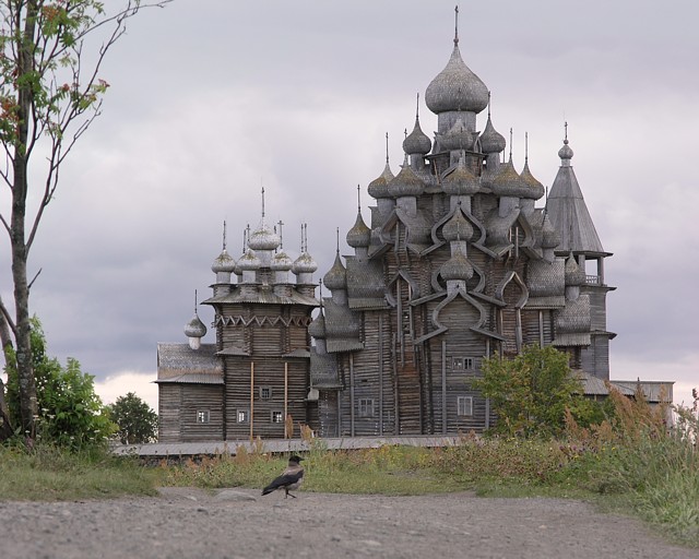 На Кижском погосте.