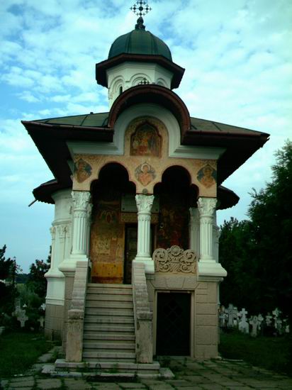 Church in Cernica monastery graveyard
