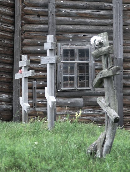 На Кижском погосте.