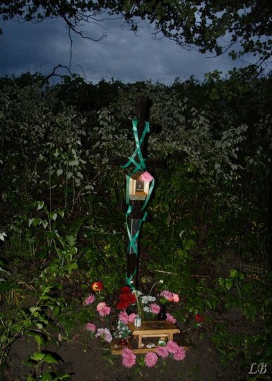 Cross at a sacred source