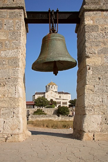 Sevastopol,Chersonese ,The Vladimir cathedral.