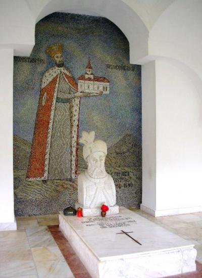 The grave for Constantin Brancoveanu - Sambata de Sus