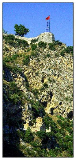 St Michael\'s (Shen Mehilli) Church in Berat, Albania