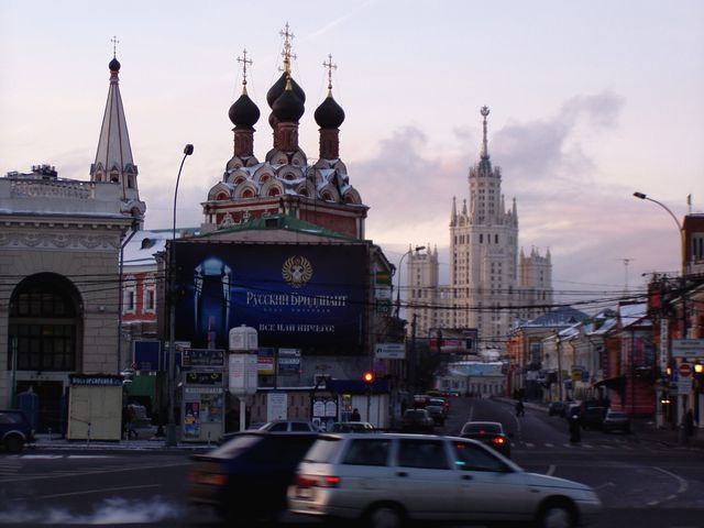 Near metro station Taganka, Moscow