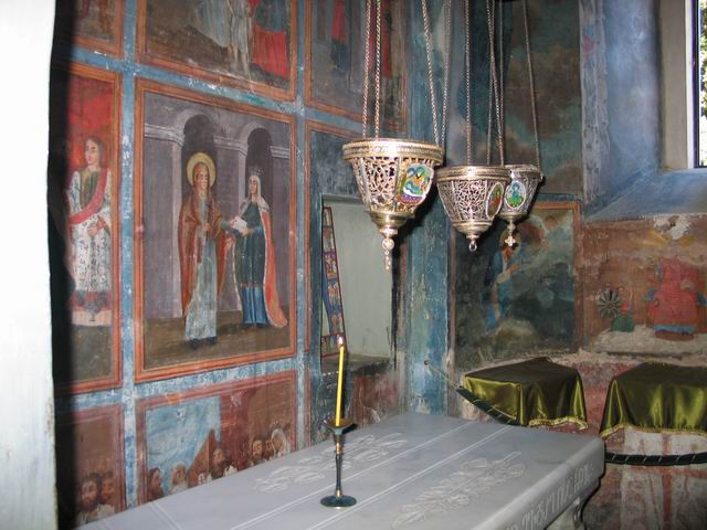 The grave of St. Nino in the church of the Monastery in Bodbe