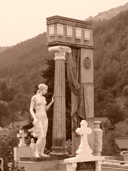 On the cemetery