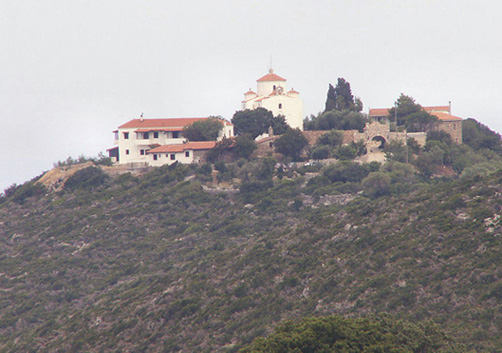 Monasterie of Panagia Evagelistria in South Lakonia - Greece