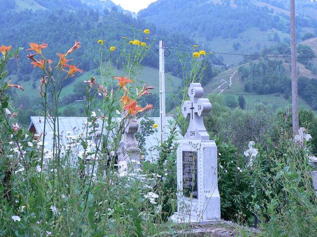 Cemetery in Moieciu