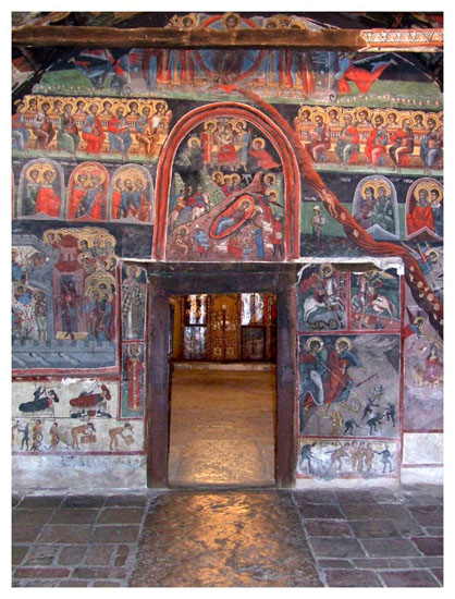 17 Century frescoes