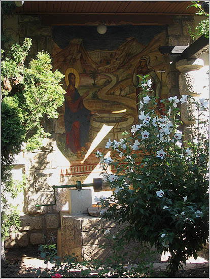 External fresco - yard of Monastery Techirghiol