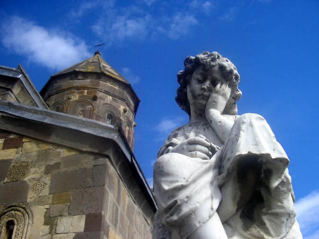 The angel (Ruisi charch of Transfiguration. VIII c. Georgia)