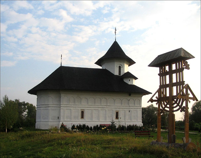 Monastery Turnu -  Church Saint Nicholas the Wonderworker, Targsorul Vechi, Prahova