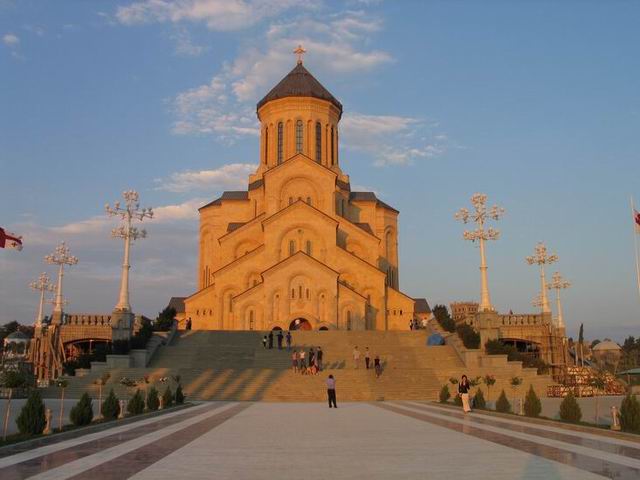 Holy Trinity Catherdal in Tbilisi