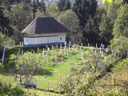 Cimitirul manastirii Frasinei