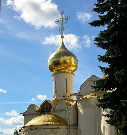Купола Троице-Сергиевой Лавры