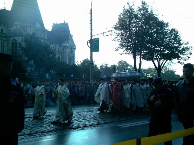 Incense in the middle of the street