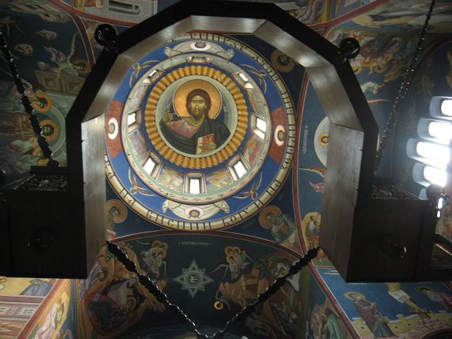 Inside serbian orthodox church 1
