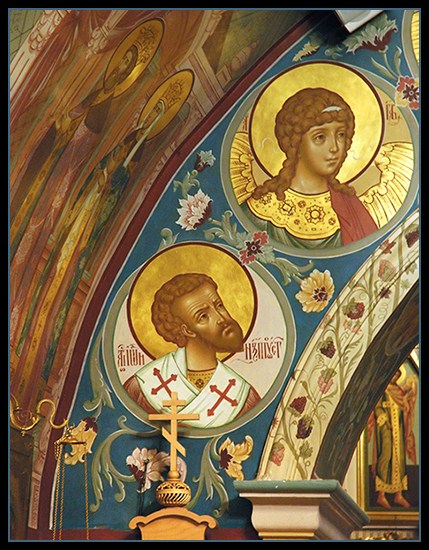 Фрагмент росписи