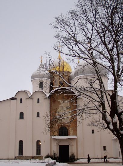 St. Sophia Cathedral, 1045-1050. Veliki-Novgorod. Oldest russian church.
