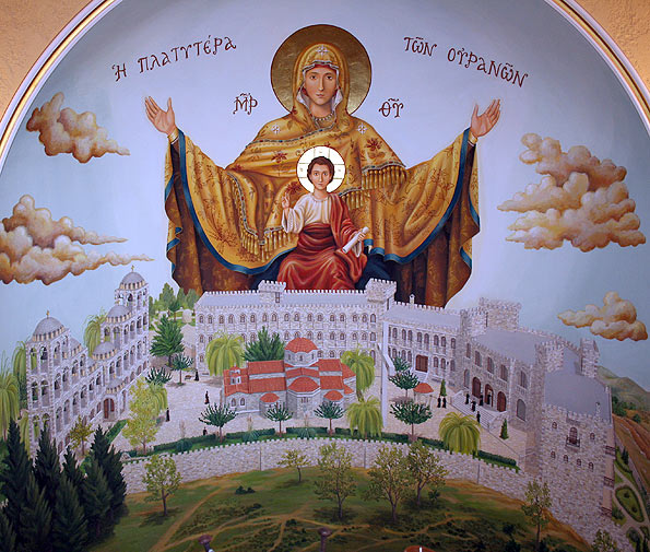 Monastery of Saint Augustine and Saint Seraphim of Sarov in Greece.
