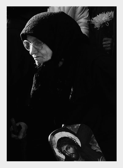 the old lady and Christ