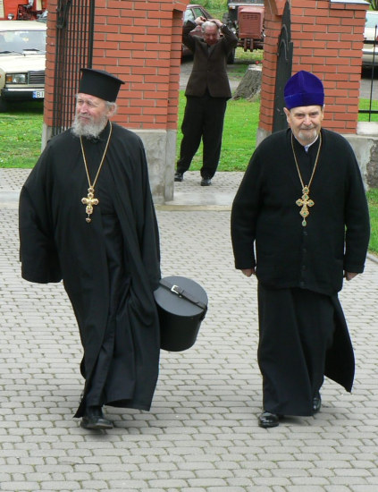 o.Leontij Tofiluk i o.Nikołaj Bliźniuk