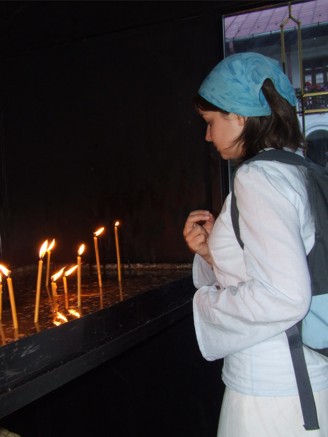 in Agapia Monastery