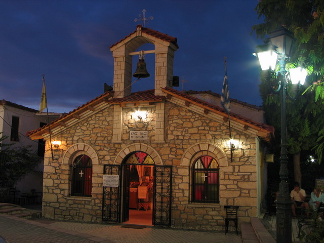 Orthodox church on Kasandra