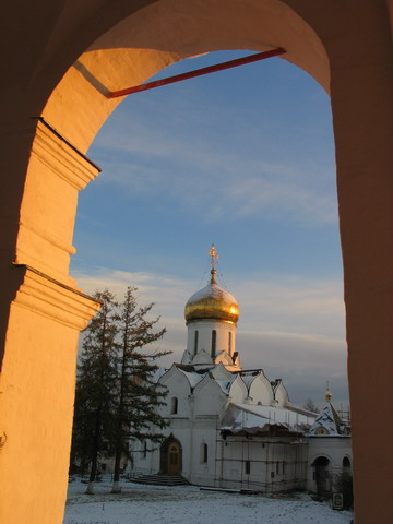 Catherdal of Nativity of the Virgin Mary in Sava Storozevsky monastery