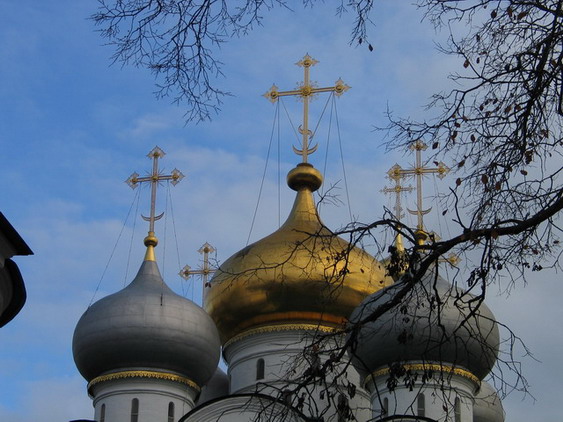Domes od Novodevichy monastery