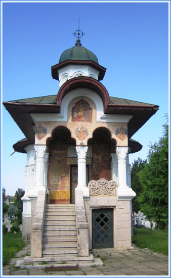 Biserica " Sfantul Lazar " (1804) - Manastirea Cernica ( cimitir )