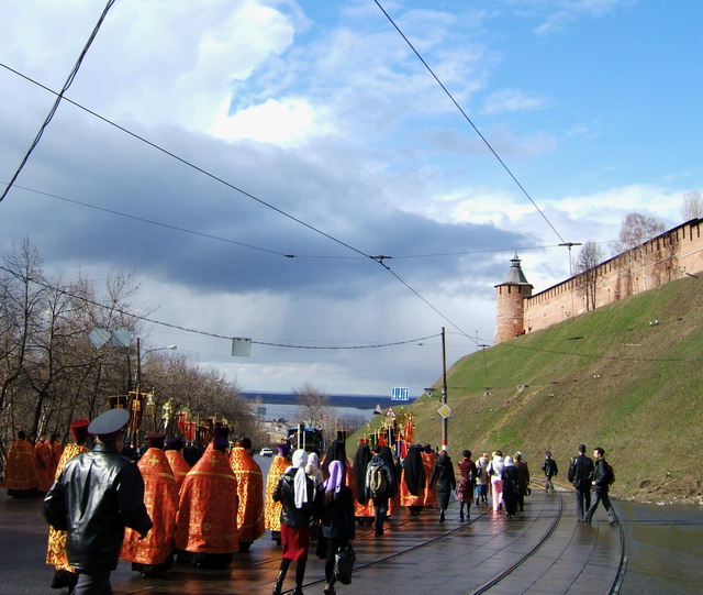 Крестный Ход на Пасху