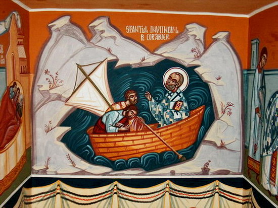 Saint Nicholas reanimate of sailor
